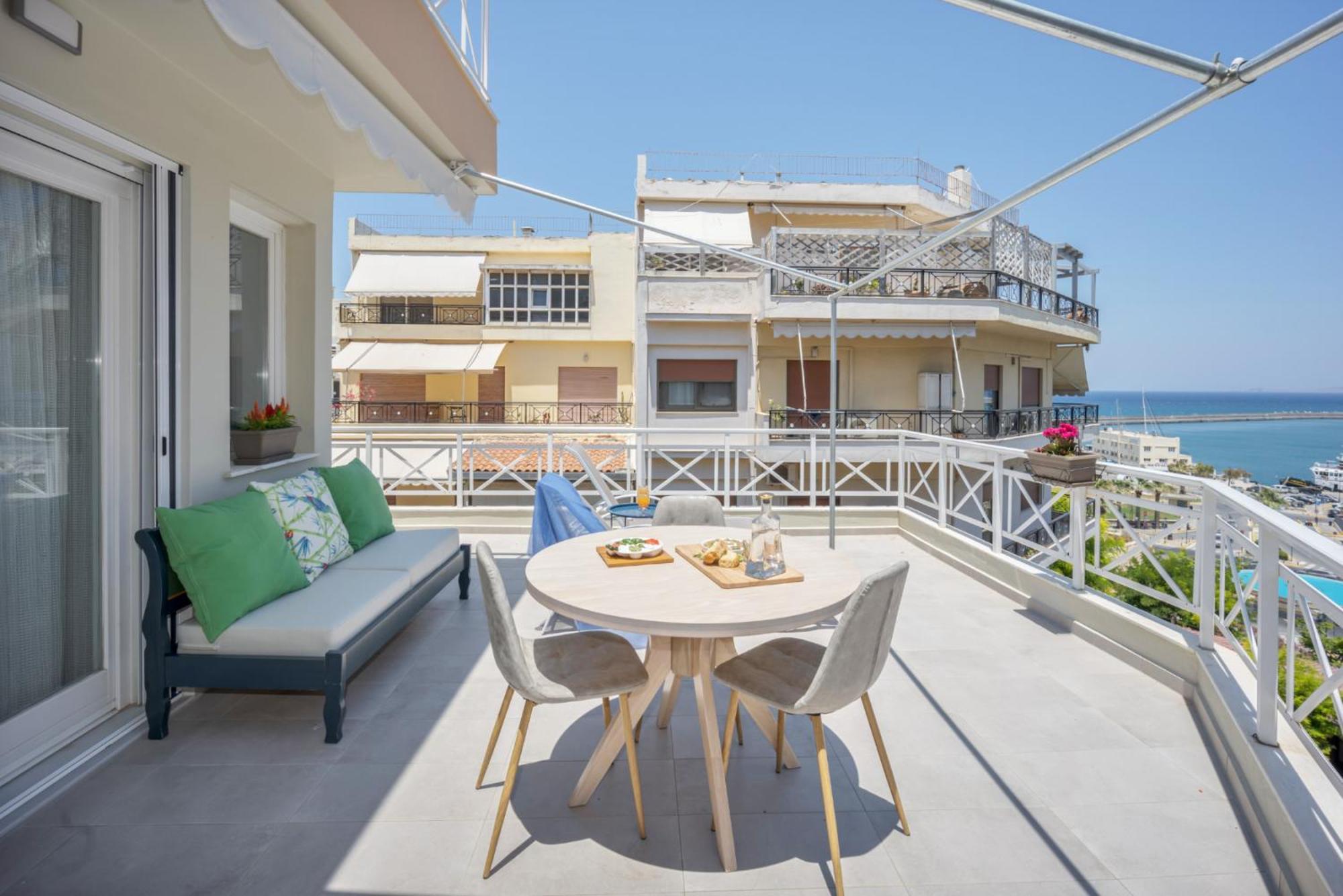 Chic, Downtown, Penthouse W Sundeck And Seaview Appartement *