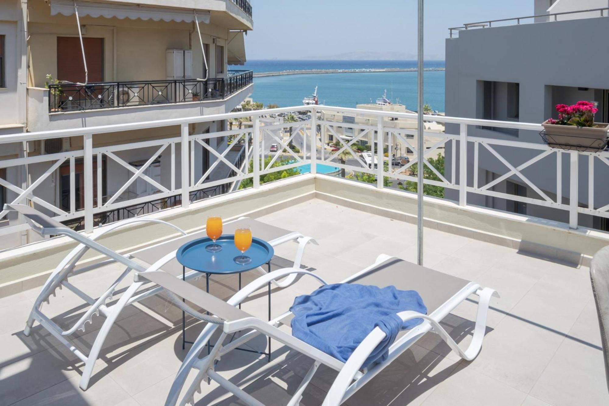 Chic, Downtown, Penthouse W Sundeck And Seaview Appartement